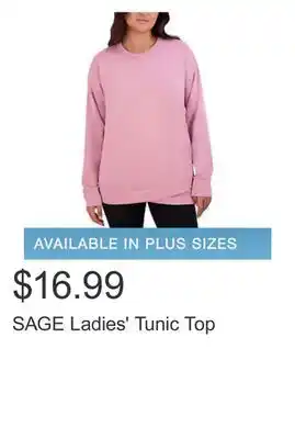 Costco Sage ladies' tunic top offer