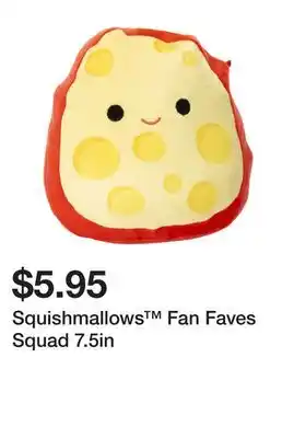 Five Below Squishmallows fan faves squad 7.5in offer