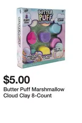 Five Below Butter puff marshmallow cloud clay 8-count offer