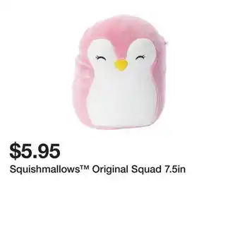 Five Below Squishmallows original squad 7.5in offer