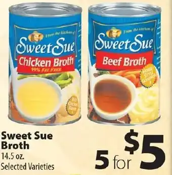 Sweet Sue Broth 14.5 oz