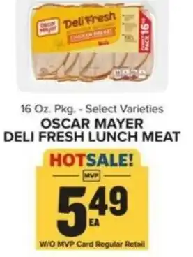 Food Lion OSCAR MAYER DELI FRESH LUNCH MEAT offer