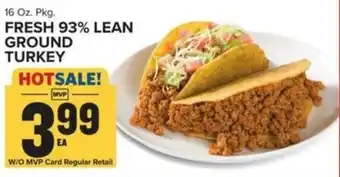 Food Lion FRESH 93% LEAN GROUND TURKEY offer