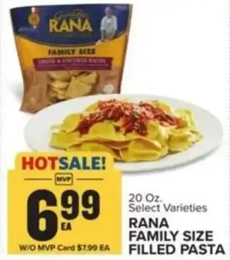Food Lion RANA FAMILY SIZE FILLED PASTA offer
