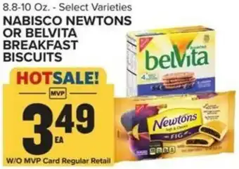 Food Lion NABISCO NEWTONS OR BELVITA BREAKFAST BISCUITS offer