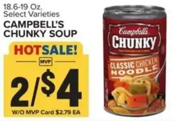 Food Lion CAMPBELL'S CHUNKY SOUP offer