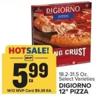 Food Lion DIGIORNO 12" PIZZA offer