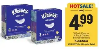 Food Lion KLEENEX offer