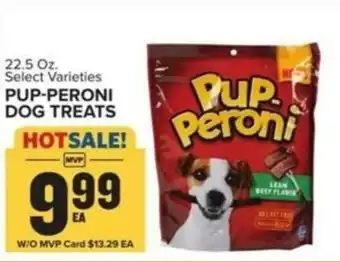 Food Lion PUP-PERONI DOG TREATS offer