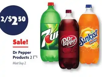 Family Dollar Dr pepper products offer