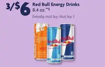 Family Dollar Red bull energy drinks offer