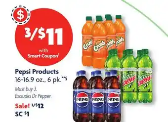 Family Dollar Pepsi products offer