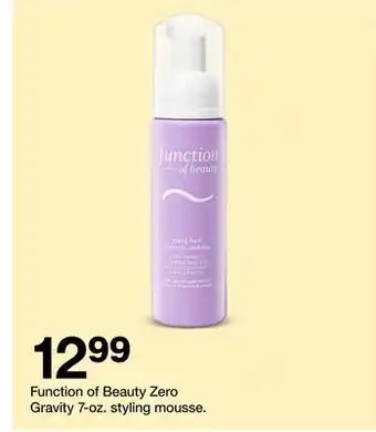 Target Function of beauty zero gravity 7-oz. styling mousse offer