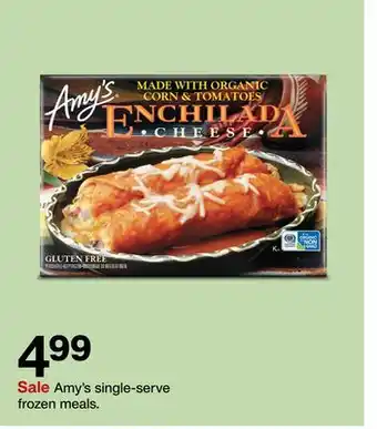 Target Amy's single-serve frozen meals offer