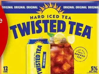Target Twisted tea 12-pk. drinks offer