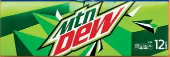 Target Mountain dew and more 12-pk. soda offer