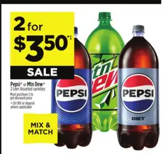 Dollar General Pepsi or mtn dew offer