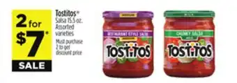 Dollar General Tostitos salsa offer