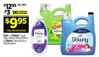 Dollar General Gain or downy offer