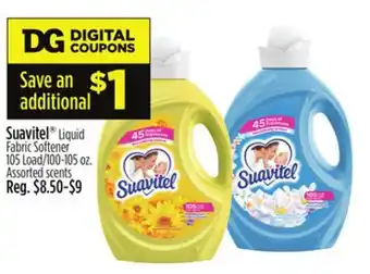 Dollar General Suavitel liquid fabric softener offer