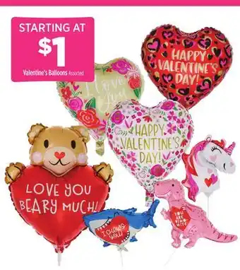 Dollar General Valentine's balloons offer