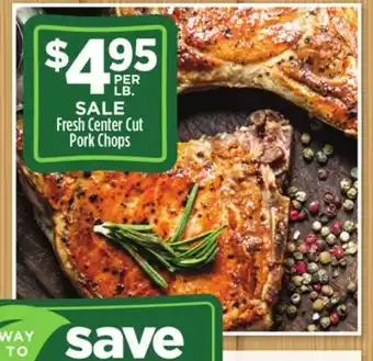 Dollar General Fresh center cut pork chops offer