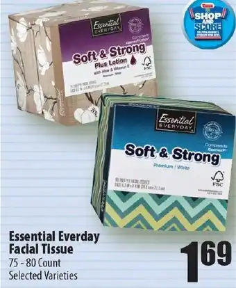 Times Supermarkets Essential Everyday Facial Tissue offer