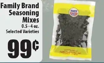Times Supermarkets Family Brand Seasoning Mixes 0.5-4 oz offer