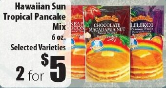 Times Supermarkets Hawaiian Sun Tropical Pancake Mix offer