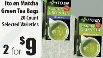 Times Supermarkets Ito En Matcha Green Tea Bags offer