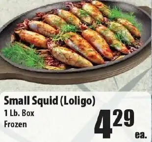 Times Supermarkets Small Squid offer