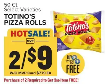 Food Lion TOTINO'S PIZZA ROLLS offer