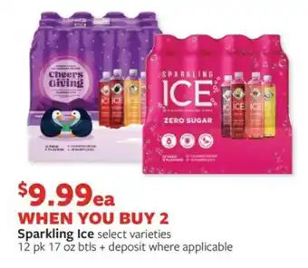 Fareway Sparkling Ice offer
