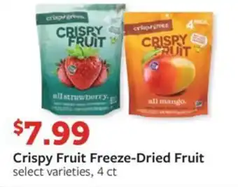 Fareway Crispy Fruit Freeze-Dried Fruit offer