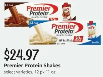 Fareway Premier Protein Shakes offer