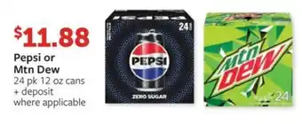 Fareway Pepsi or Mtn Dew offer