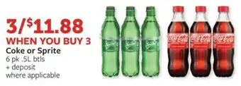 Fareway Coke or Sprite offer