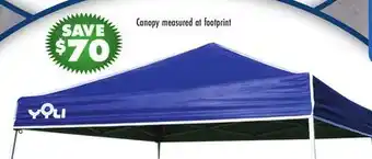 Big 5 Yoli westport 64 10' x 10' slant leg instant canopy offer