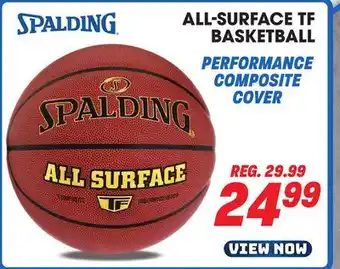 Big 5 Spalding all-surface tf basketball offer