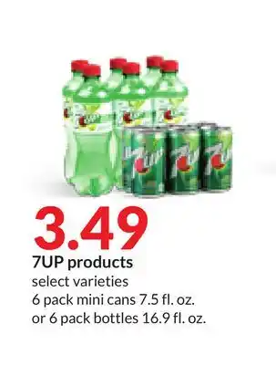 Hy-Vee 7up products offer
