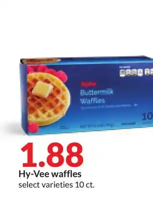 Hy-Vee Hy-vee waffles offer