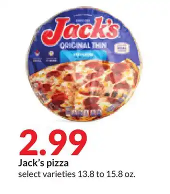 Hy-Vee Jack's pizza offer