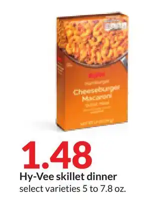 Hy-Vee Hy-vee skillet dinner offer