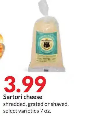 Hy-Vee Sartori cheese offer