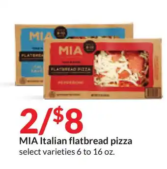 Hy-Vee Mia italian flatbread pizza offer
