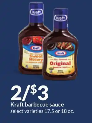 Hy-Vee Kraft barbecue sauce offer
