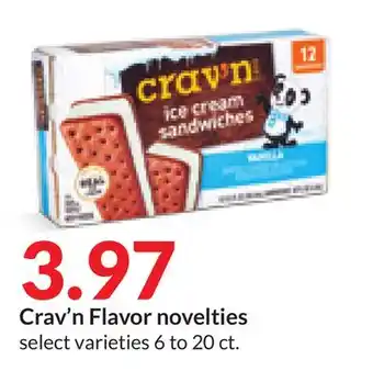 Hy-Vee Crav'n flavor novelties offer