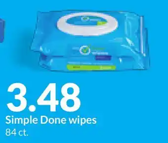 Hy-Vee Simple done wipes offer