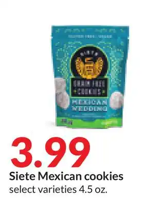 Hy-Vee Siete mexican cookies offer