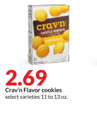 Hy-Vee Crav'n flavor cookies offer